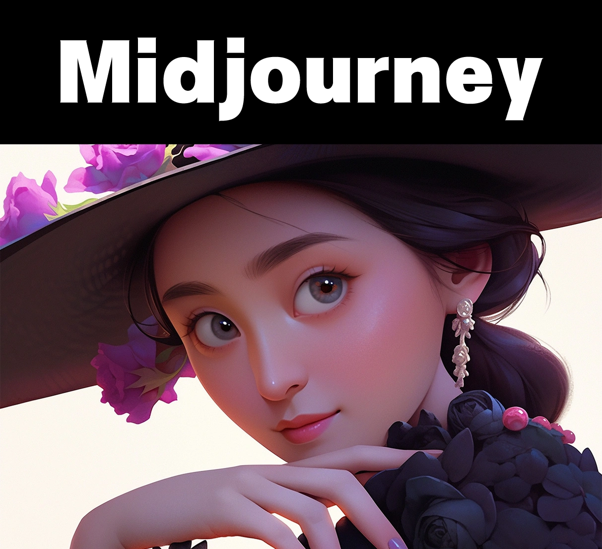 Midjourney AI 人物视觉