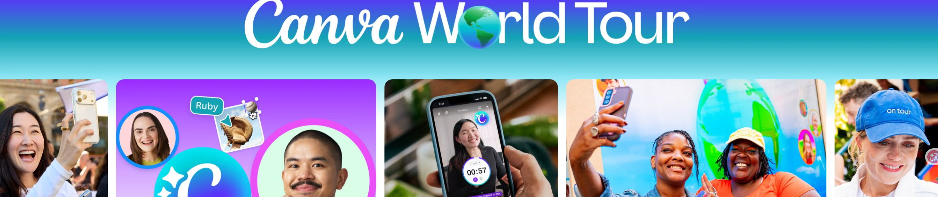 Canva World Tour 视觉